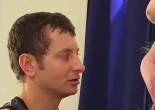 Thick blonde MILF is not above fucking her son